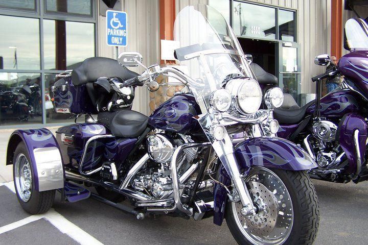 2002 Harley Davidson Road King w/trike kit, 1550, screamin eagle, handicap acces