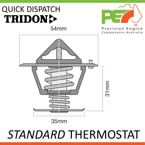 New genuine *tridon* standard thermostat for volkswagen transporter vento t4 gl