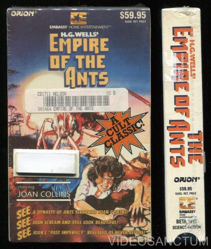 Horror sci fi beta not vhs empire of the ants 1977 embassy ent. eco terror cult