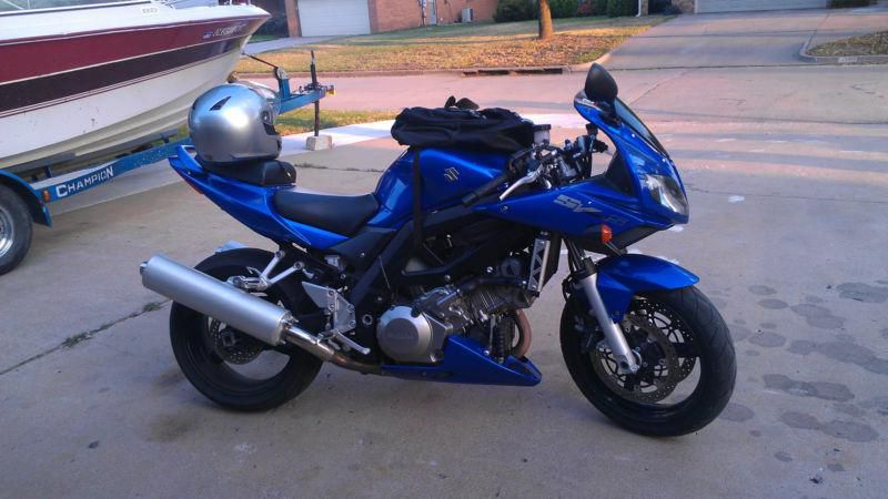 READY TO RIDE!!! 2007 SV1000S WITH EXTRAS!!!
