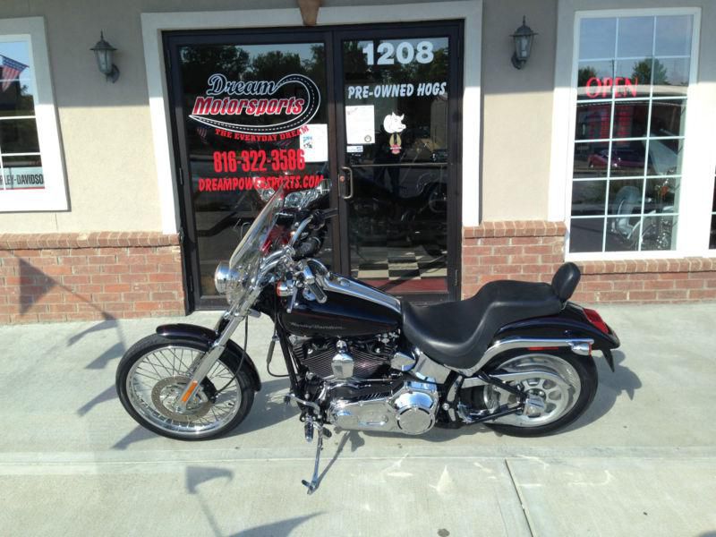 2001 Softail Deuce LOADED TO THE MAX! LOW MILES! BLACK AND CHROME! DIRT CHEAP!