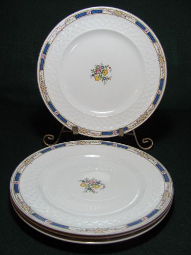 Vintage johnson bros set of 4 dinner plates vincent pattern