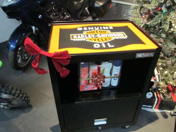 2014 harley-davidson drink cart tool box