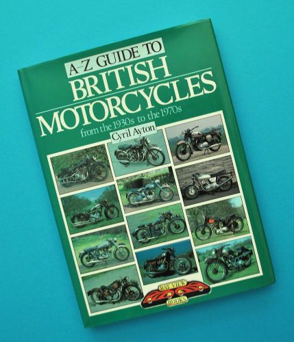 British Motorcycle BSA Norton Triumph Vincent Brough Superior Ariel Manual Book
