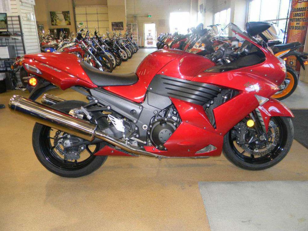2010 kawasaki ninja zx-14  sportbike 