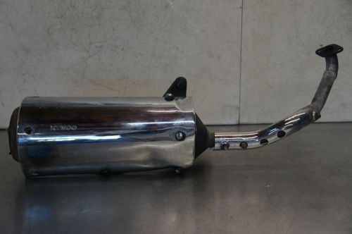 G kymco people 250  2007  oem  exhaust  pipe dont has a muffler inside