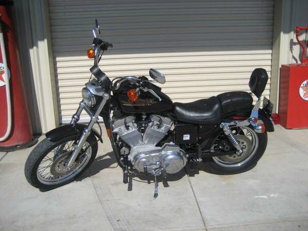 1999 Black Harley Davidson 883 Sportster