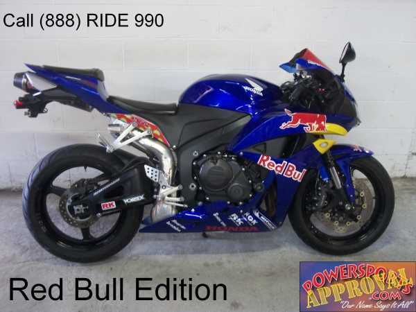 2008 Used Honda CBR600RR Red Bull Edition For Sale-U1836