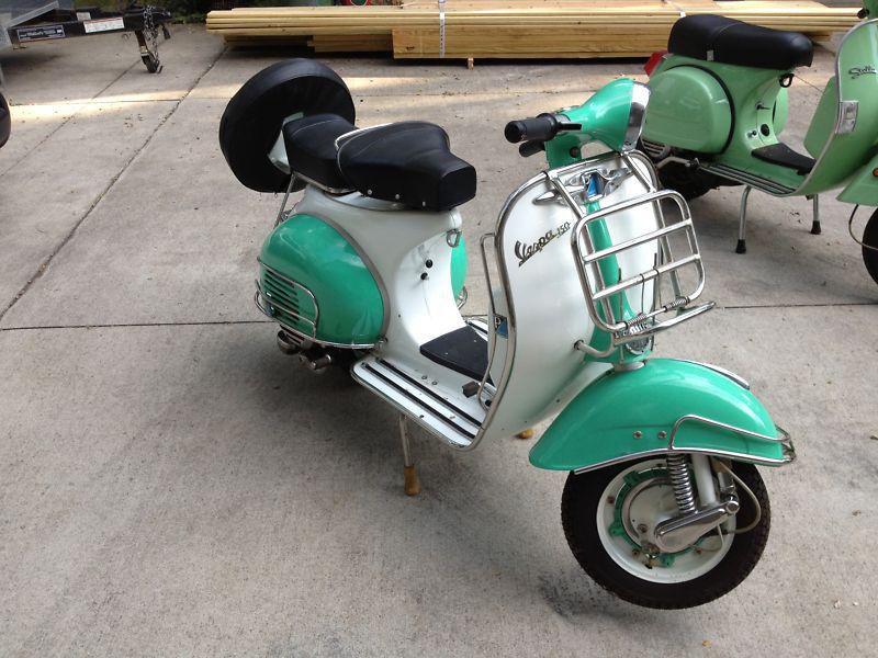 Vintage Vespa scooter