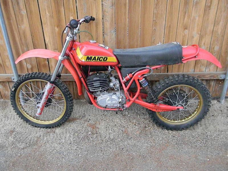 1979 MAICO 250 MAGNUM II,VINTAGE,MX,ORIGINAL MOTOCROSS,RED RACER