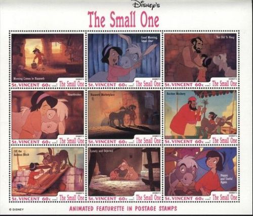 ST. VINCENT MNH Sc # 1791J Mini Sheet &#034;The Small One&#034; Walt Disney