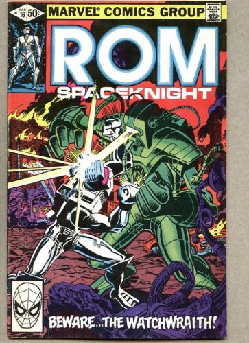 ROM #16-1981 fn- Spaceknight Al Milgrom Ed Hannigan