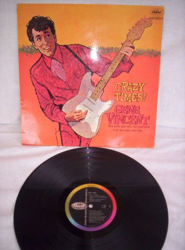 GENE VINCENT, CRAZY TIMES!, 1960, MONO, VERY GOOD CONDITION