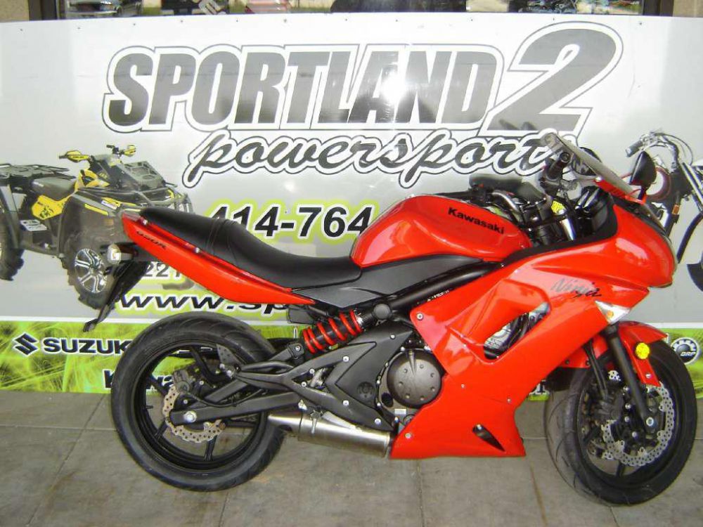 2008 kawasaki ninja 650r  sportbike 