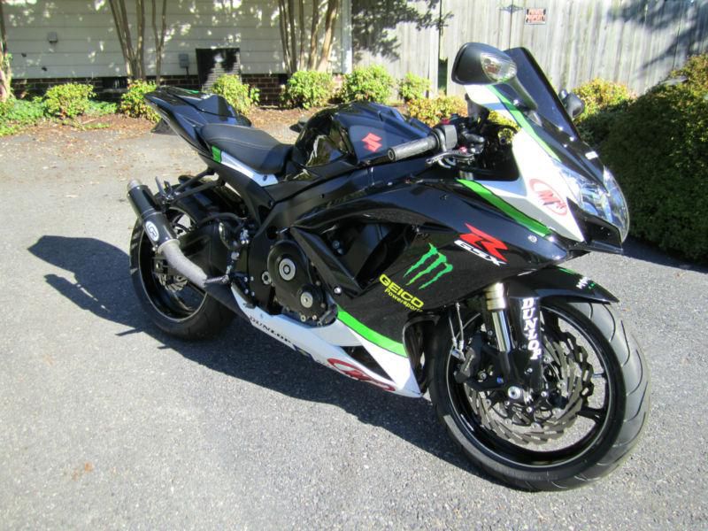 2008 GSXR 600 W/WARRANTY LOW MILES ONLY 2.9K, EXTRAS, NEW PP TIRES, NEW FAIRINGS