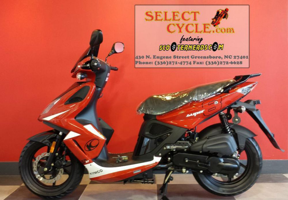 2013 Kymco Super 8 50 Scooter 