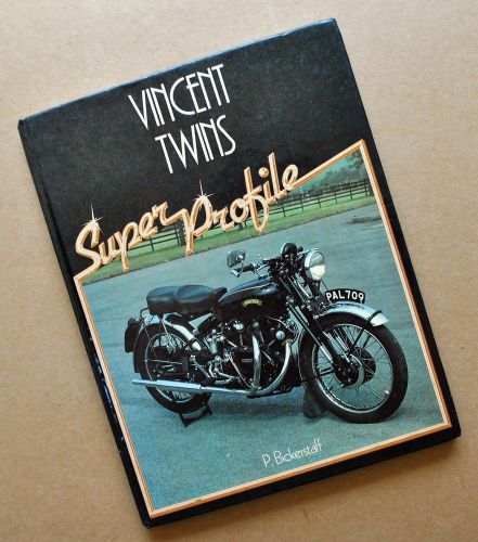 Vincent Rapide Black Shadow Motorcycle Super Profile History Manual Book