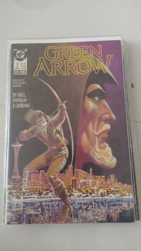 GREEN ARROW #1 (1988) DC COMICS MIKE GRELL! HANNIGAN! GIORDANO! 1ST PRINT!
