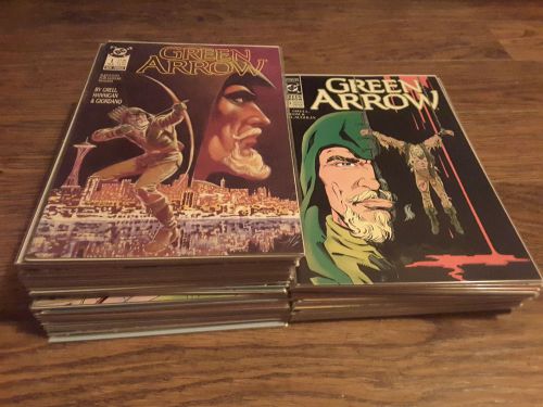 Green arrow 1-50 lot complete by dc comics 1988 by hannigan