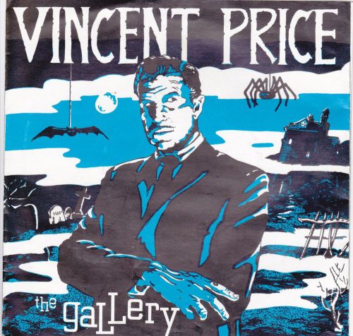 Vincent price-the gallery-45 rpm vinyl single-teatime records 1983 **rare**