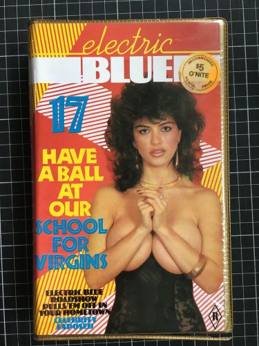 Electric blue #17 beta not vhs video magazine r rated men&#039;s interest softcore