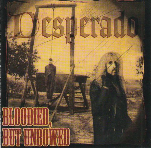 Desperado bloodied but unbowed rare cd jewel case+booklet+gift twisted sister