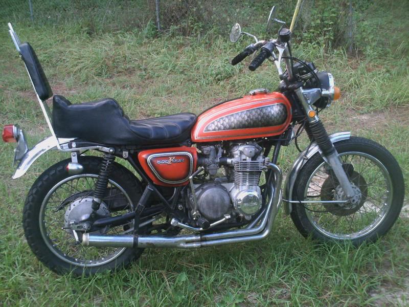 honda cb500f / 1972> 500 cc four cylinder. chopper,bobber,cafe,