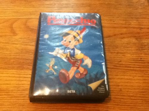 Walt Disney Pinocchio Beta Movie BetaMax