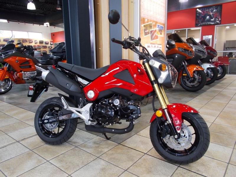 All new 2014 honda grom 125 motorcycle ***red