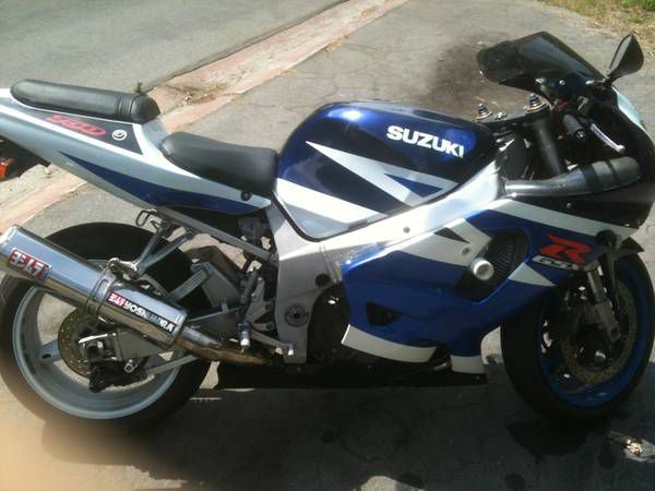 03 suzuki gsxr 750 or trade for a ford mustang