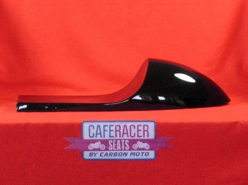 Vincent style cafe racer seat new &amp; unused -in black