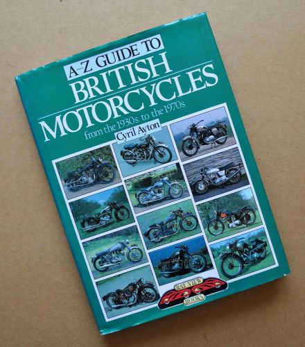 British motorcycle bsa norton triumph vincent brough superior ariel manual book