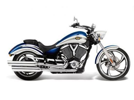 2011 Victory Vegas - Imperial Blue & Pearl White 