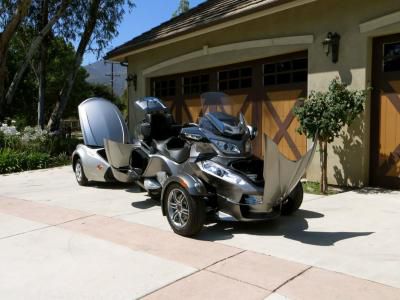 34579 USED 2012 Can-Am Spyder RT-S Motorcycle Trike
