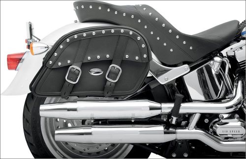 Saddlemen Desperado Slant Custom Fit Jumbo 19&#034; Saddlebags for Harley &amp; Metric