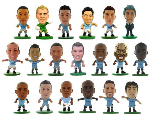 OFFICIAL FOOTBALL CLUB - MANCHESTER CITY F.C SoccerStarz Figures (+New Players)