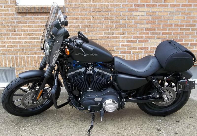11 XL 883 N Iron Harley Davidson Sportster Flat Black Motorcycle EXTRAS MiCHiGaN