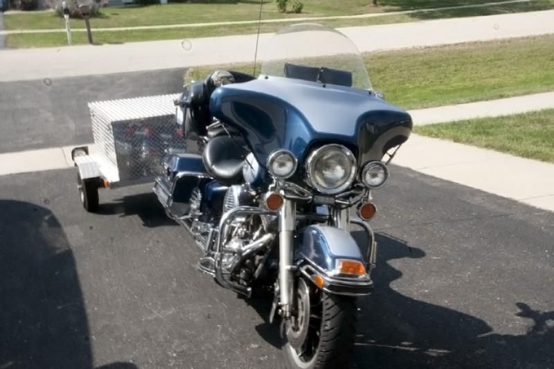 1999 Harley Davidson Electraglide Classic with Custom Trailer and extras