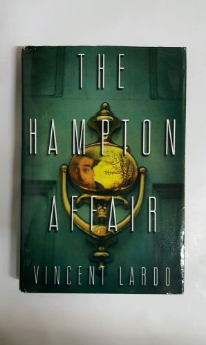 The Hampton Affair by Vincent Lardo 1999, HC/DJ 1st Edition Mystery Thriller