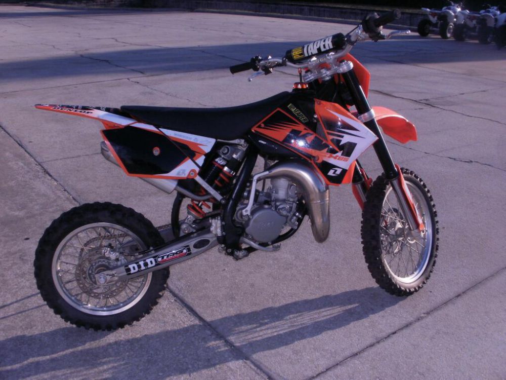 2007 ktm sx 85  dirt bike 