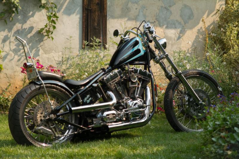 Harley Bobber, rigid frame, high performance,