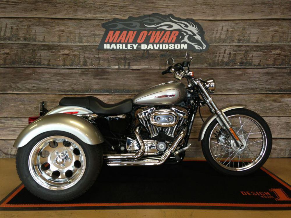 2008 Harley-Davidson Sportster 1200 Custom Frankenstein Trike Standard 