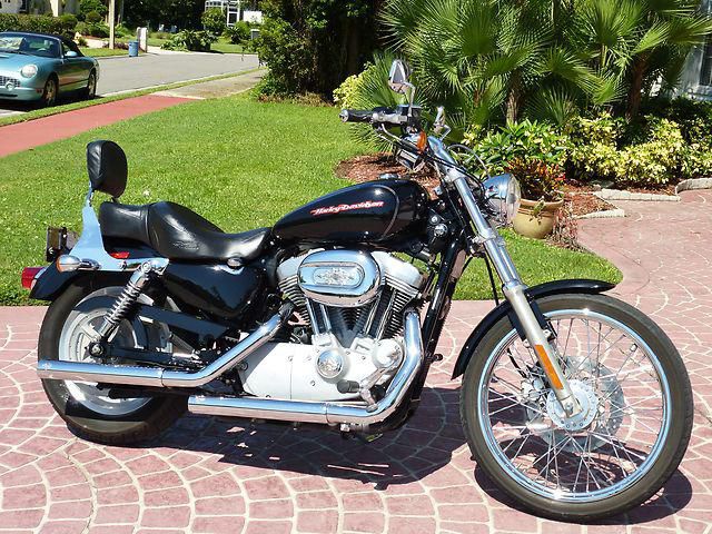 2007 SPORTSTER XL883C CUSTOM CHROME LOW MILES VANCE & HINES PIPES EXC.CONDITION