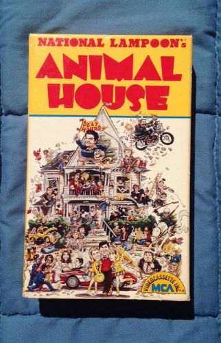 ANIMAL HOUSE Betamax Videotape John Belushi National Lampoon Beta