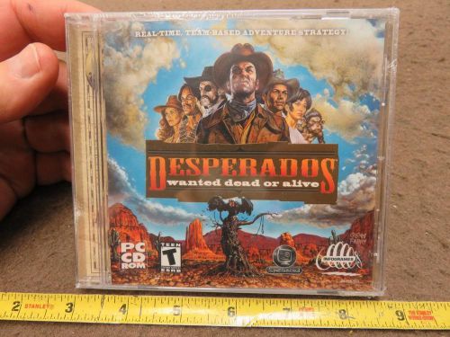 DESPERADOS &#034;WANTED DEAD OR ALIVE&#034; PC GAME NEW