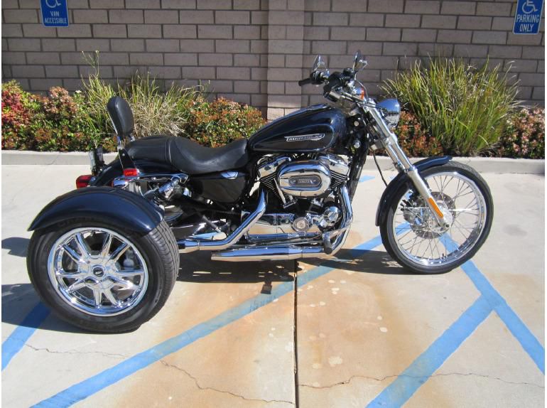 2009 Harley-Davidson Sportster Custom Xl1200c Trike 