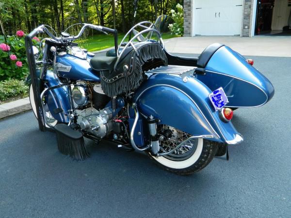 1953 Indian Roadmaster Chief @@ ! Indian Sidecar