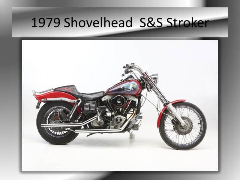 1979 Harley Davidson Shovelhead Custom Superglide Stroker