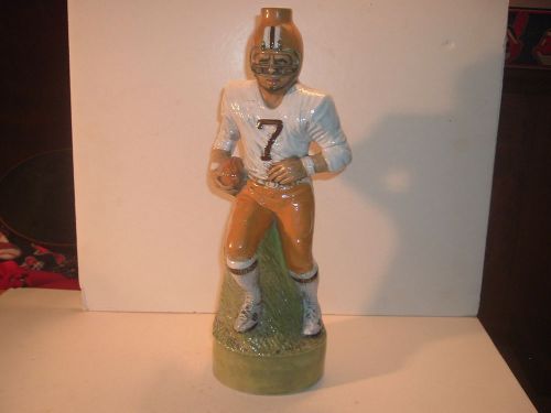 1980 Cleveland Browns Empty Vento Wine Football Decanter
