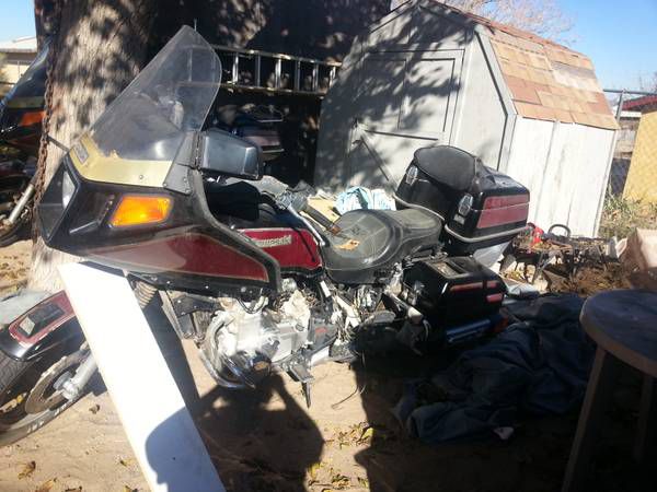 two 1984 kawasaki voyager 1300 one for parts